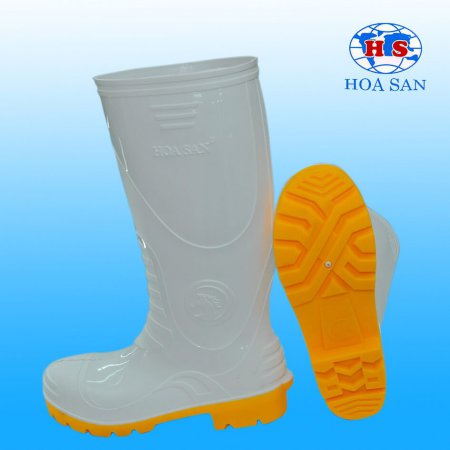 Ủng trắng nữ đế vàng U06 HS26