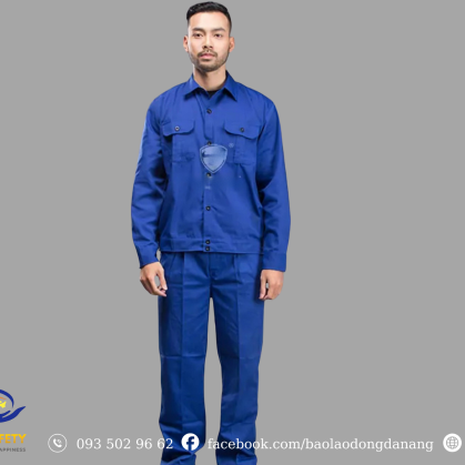 Quần áo bảo hộ lao động xanh CN