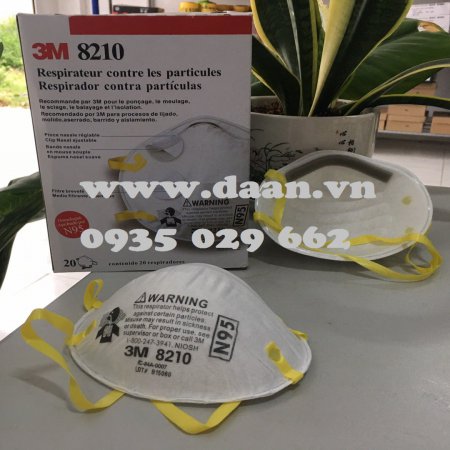 Khẩu trang phòng độc 3M 8210 N95